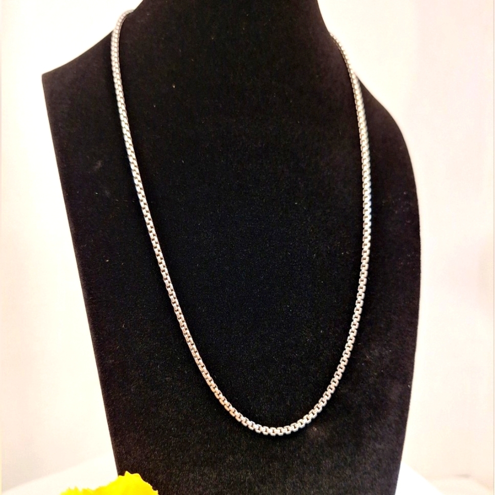 James Avery ☀️Men's Silver Extra Heavy Box Chain
